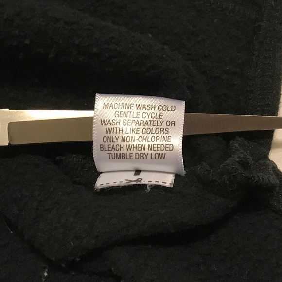 Breckenridge holiday black sweatshirt with embroidered reindeer design (3X) - Picture 11 of 16